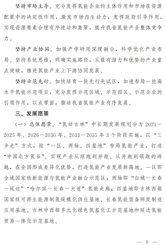 制氢能力6-8万吨/年！500辆氢车！100亿元！“氢动吉林”中长期发展规划重磅发布！