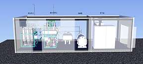 国富氢能整体撬装式50Nm³碱性电解水制氢系统正式交付