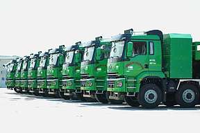 康明斯配套！上海60台氢能渣土车投运