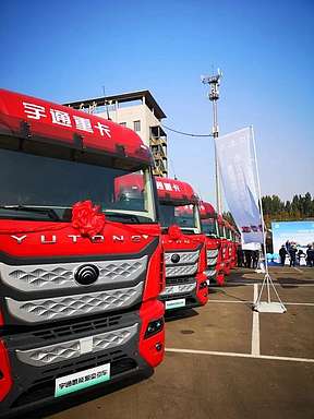 加氢价格低于15元/公斤！110台氢能重卡交付